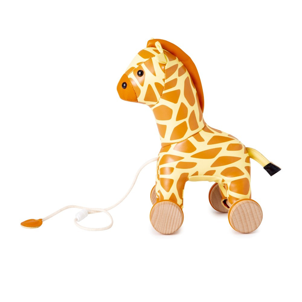 Gina the pull along giraffe