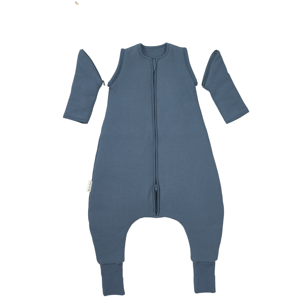 Meyco 100% Βαμβακερός Υπνόσακος 2.5 Tog με Ποδαράκια Classic Indigo (9 μηνών-5 ετών)