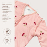 Meyco Υπνόσακος Cherry Soft Rose με αποσπώμενα μανίκια (O-5ετών)