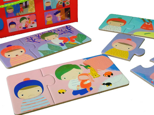 Djeco Παζλ ΣΥΝΑΙΣΘΗΜΑΤΑ