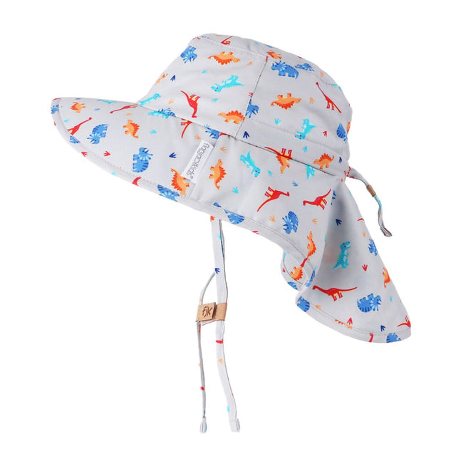 Flapjack Cape Sunhat UPF50+ - Multi Dino
