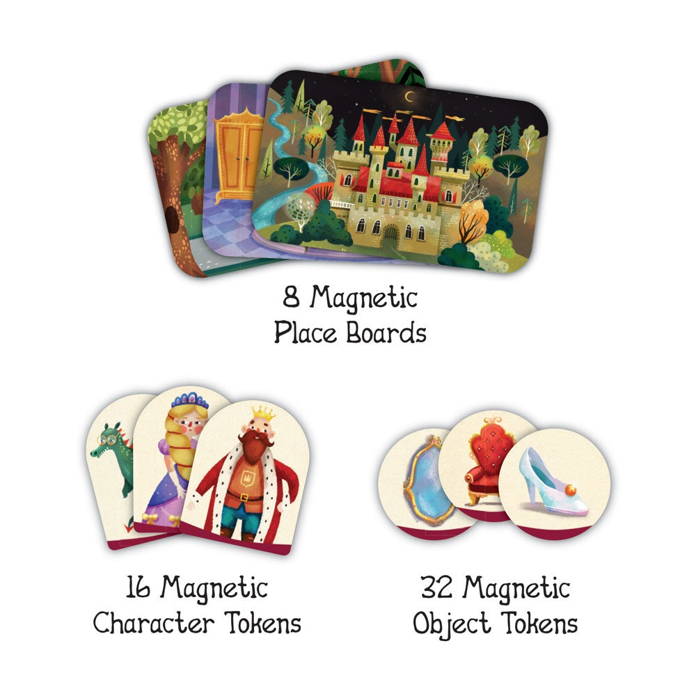 Μαγνητικό Βιβλίο Δημιουργίας Παραμυθιών My SvooryTales ‘Σε ένα μακρινό βασίλειο"