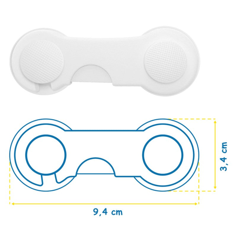 Ασφάλειες ντουλαπιών 10τμχ