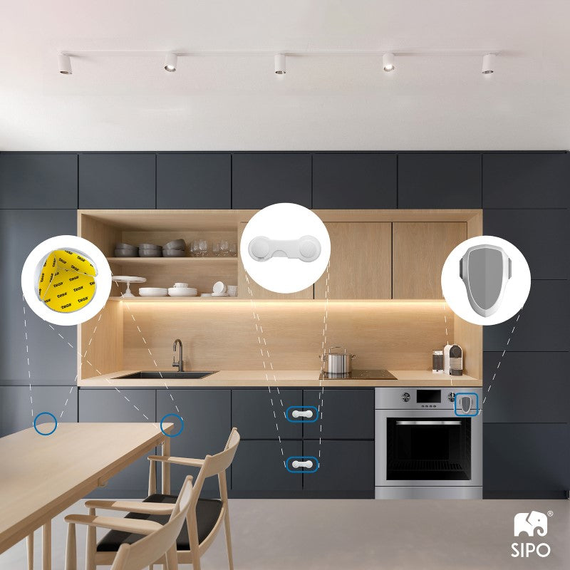 Ασφάλειες ντουλαπιών 10τμχ