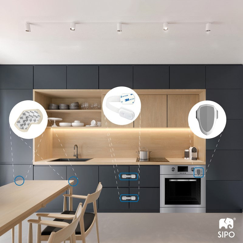 Ρυθμιζόμενες ασφάλειες πολλαπλών χρήσεων 6τμχ