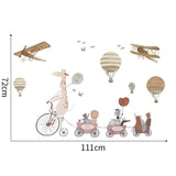 Sipo Wall sticker Giraffe and Friends