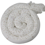 Minene Πολυχρηστικό Μαξιλάρι - Snuggly Snake Cotton Κρεμ Αστέρια