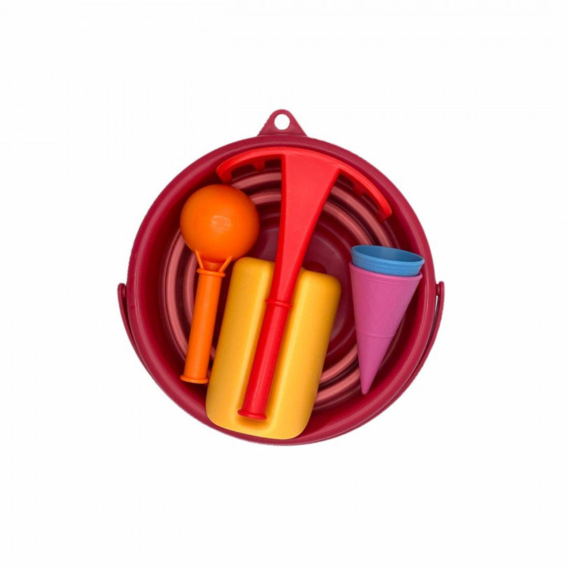 Κουβαδακι 7 σε 1 Sand Toys Pink