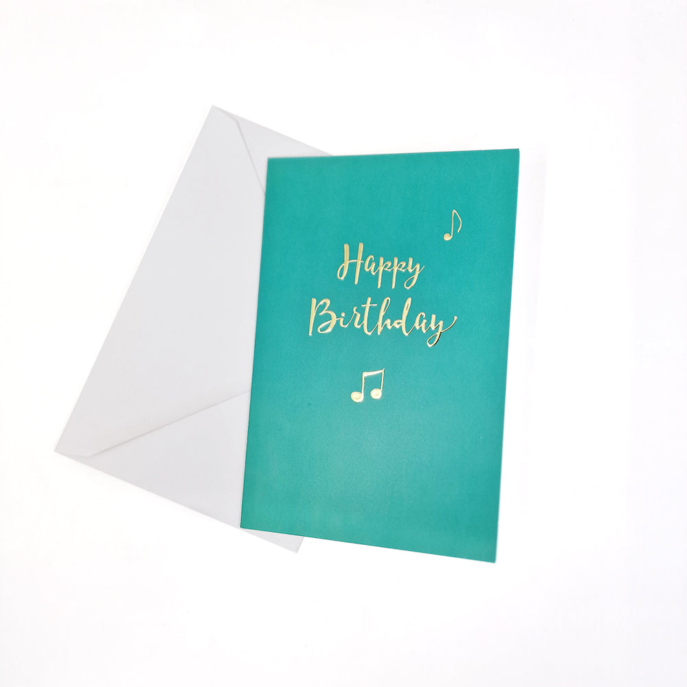 Draeger Κάρτα Ευχών - Βεραμάν Φάκελος "Happy Birthday"