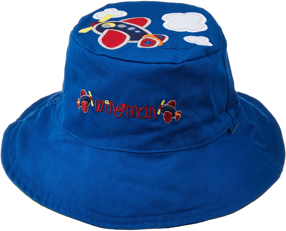 Καπέλο Διπλής Όψης UPF 50+ - Τρενάκι (Cotton)