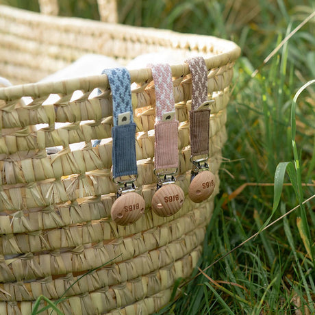 Bibs Κλιπ πιπίλας Blush/Ivory