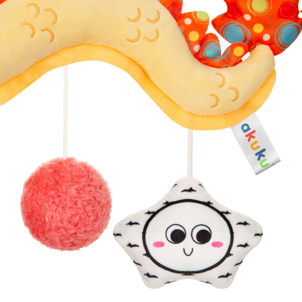 Λούτρινο Αισθητηριακό Παιχνίδι για Καρότσι Dragon