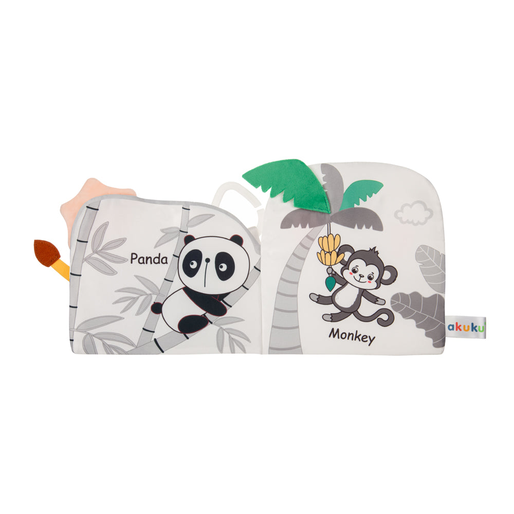 Μαλακό Αισθητηριακό Βιβλιαράκι Zoo