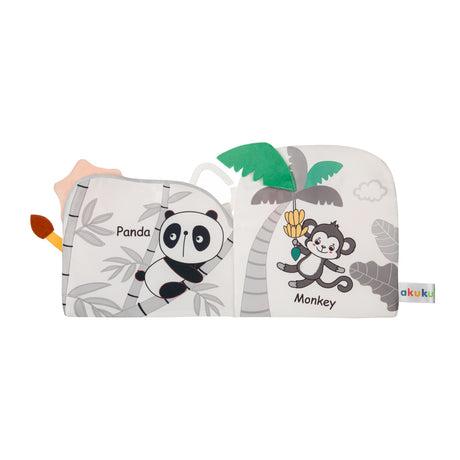 Μαλακό Αισθητηριακό Βιβλιαράκι Zoo