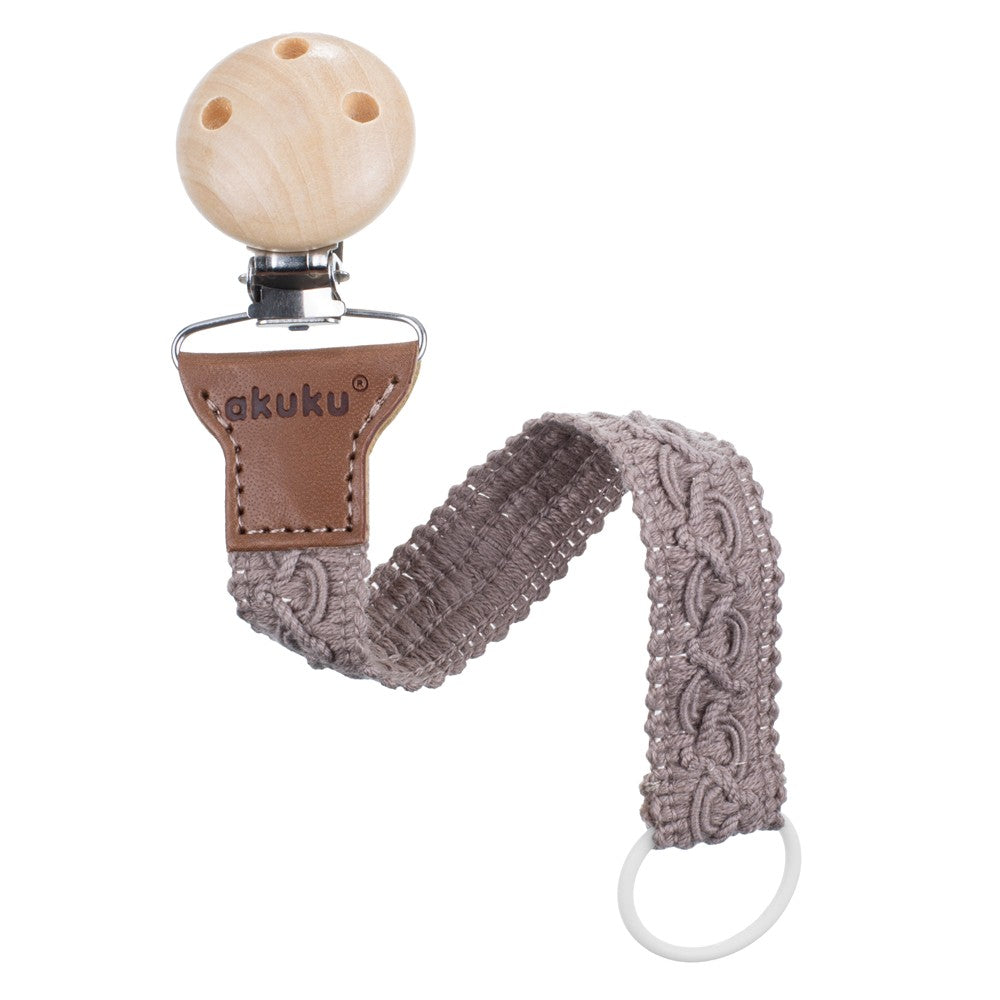 Κλιπ Πιπίλας Premium Γκρι