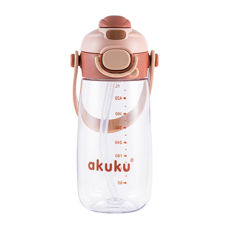 akuku - Παγούρι Tritan Nερού 480 ml Mε Kαλαμάκι