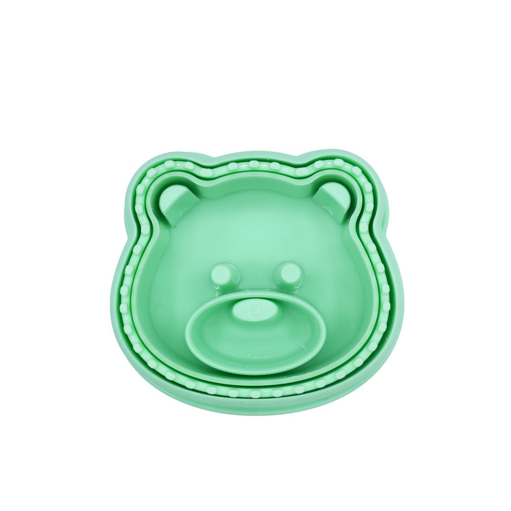 Melii - Sandwich Cutters Bear/Shark 6 τεμ