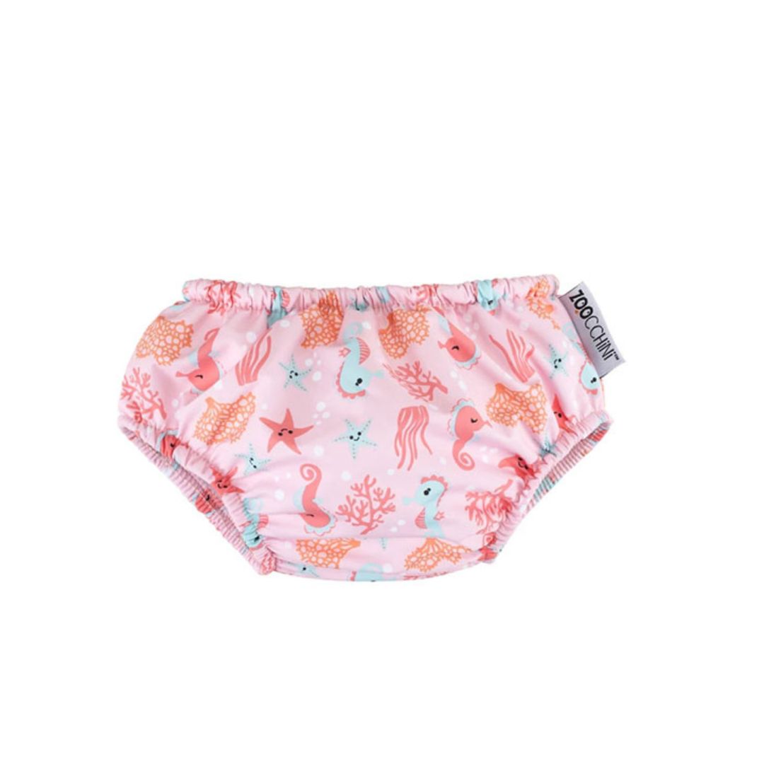 Μαγιό πάνα βρακάκι UPF50+ Ιππόκαμπος 6-12 μηνών
