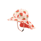 Zoocchini Cape Sunhat UPF50 Strawberry