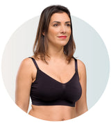 Carriwell Σουτιέν Θηλασμού χωρίς Ραφές / Seamless Nursing Bra Μπεζ