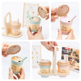 Ξύλινο Σετ Καφέ Coffee to Go