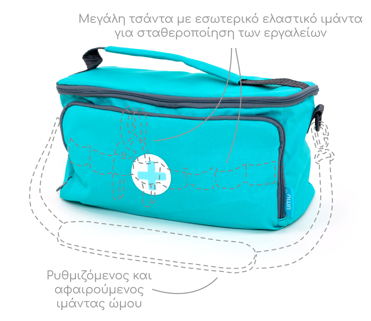 Μεγάλο Σετ Γιατρού με Ποδιά