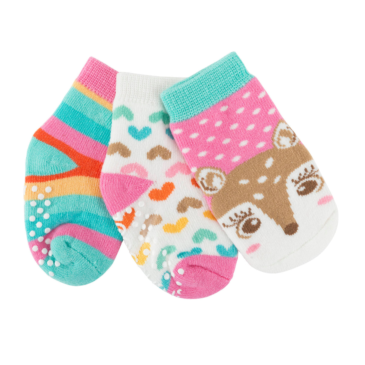GRIP+EASY Καλτσάκια Fiona the Fawn (3 τεμ)
