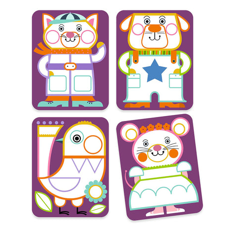 Djeco Ζωγρ. Με Νερομπογιές Χαριτωμένα Ζωάκια