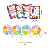 Djeco Ζωγρ. Με Νερομπογιές Χαριτωμένα Ζωάκια