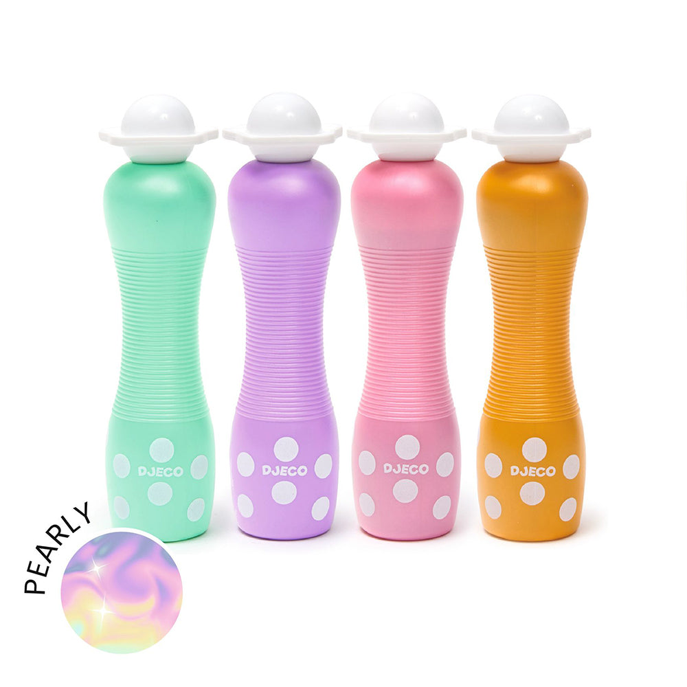 Djeco Μαρκαδ. Με Αφρώδη Μύτη 4 Χρωμ. Περλέ