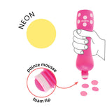 Djeco Μαρκαδ. Με Αφρώδη Μύτη 4 Χρωμ. Νεον