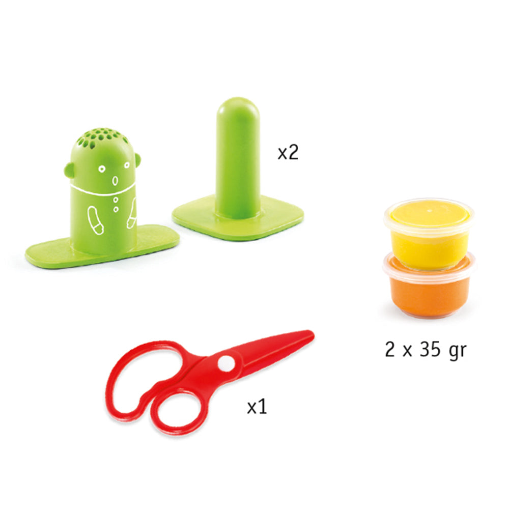 Djeco Πλαστοζυμαράκια Σετ 2τμχ και Εργαλεία Κομμωτηρίου