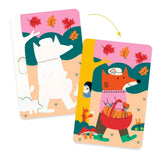 Djeco Ζωγρ. Μαρκαδόρο Νερό 4 Εποχές