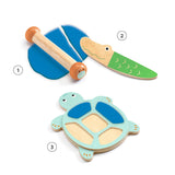 Djeco Πλαστοζυμαράκια Σετ 4τμχ Χελώνα