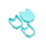 Melii - Sandwich Cutters Dino/Bulldog 6 τεμ.