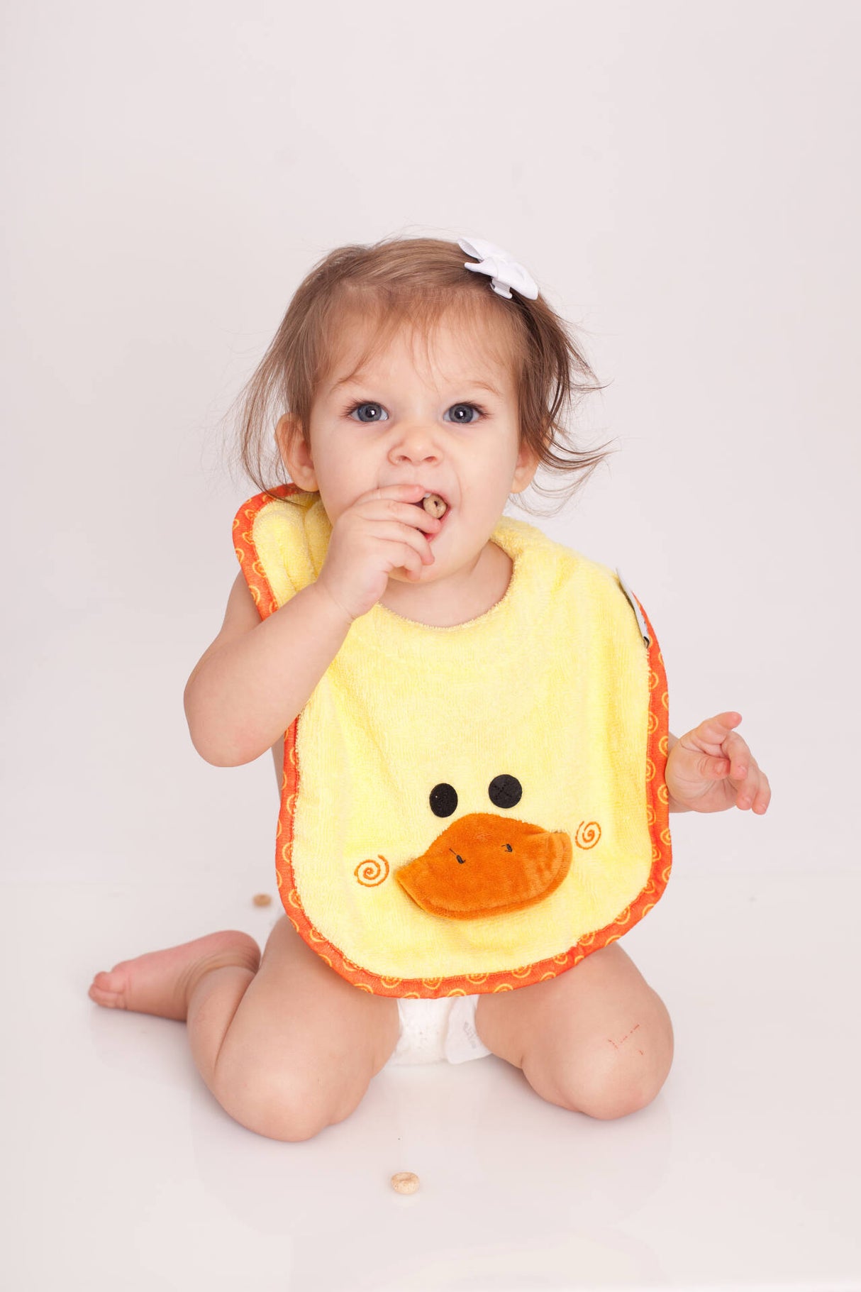 100% Cotton Σαλιάρα - Puddles the Duck