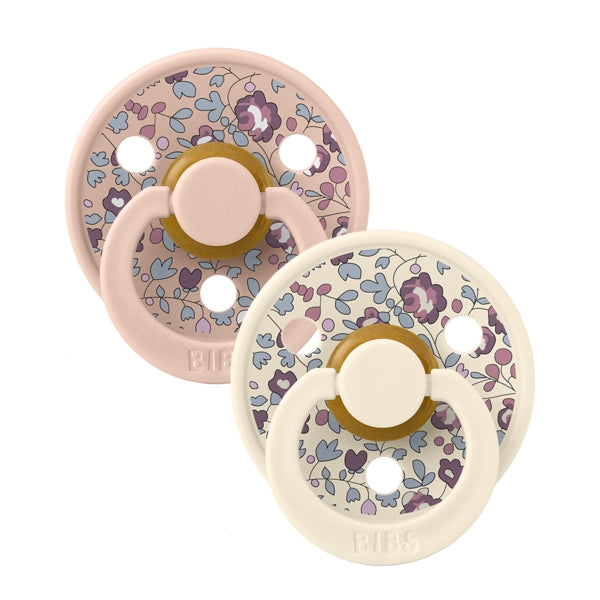 Bibs - Πιπίλες  Colour 2τεμ.- Latex Eloise Blush Mix No 2
