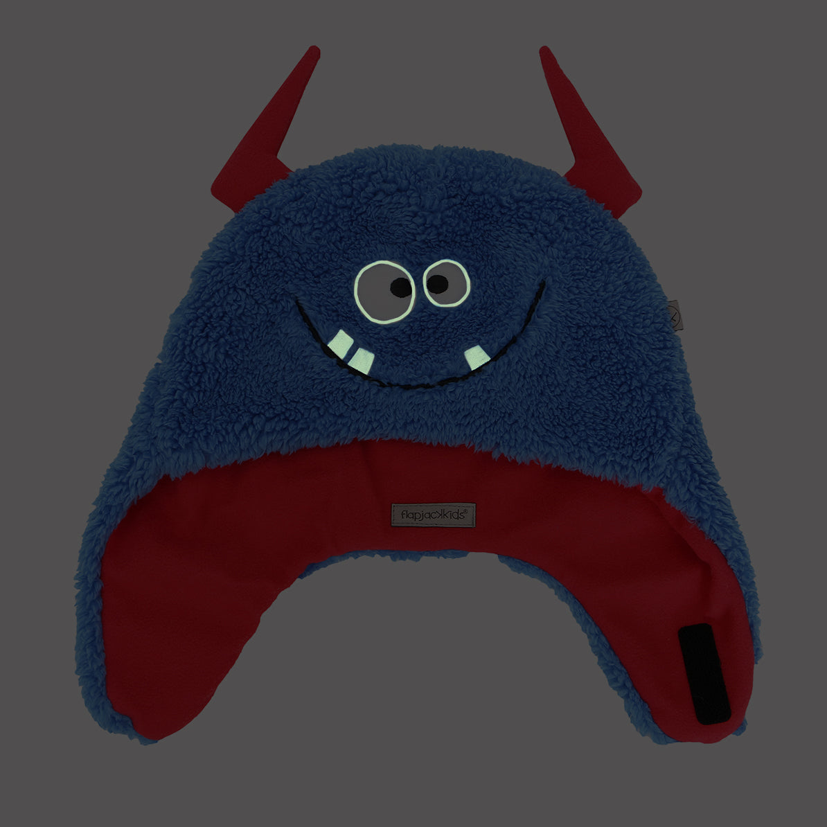 FlapJackKids Σκουφί 2-4 διπλής όψης Monsters