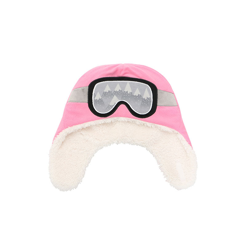 FlapJackKids Σκουφί 2-4 διπλής όψης Bear/Aviator