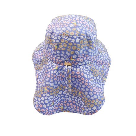 Flapjack Cape Sunhat UPF50+ Floral Field