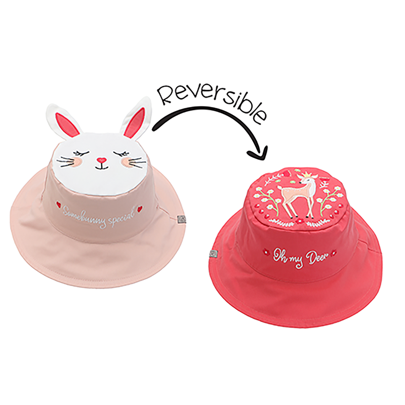 Καπέλο Διπλής Όψης UPF 50+ Bunny/Deer Cotton