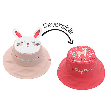 Καπέλο Διπλής Όψης UPF 50+ Bunny/Deer Cotton