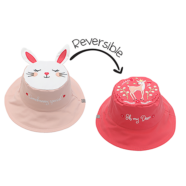 Καπέλο Διπλής Όψης UPF 50+ Bunny/Deer Cotton