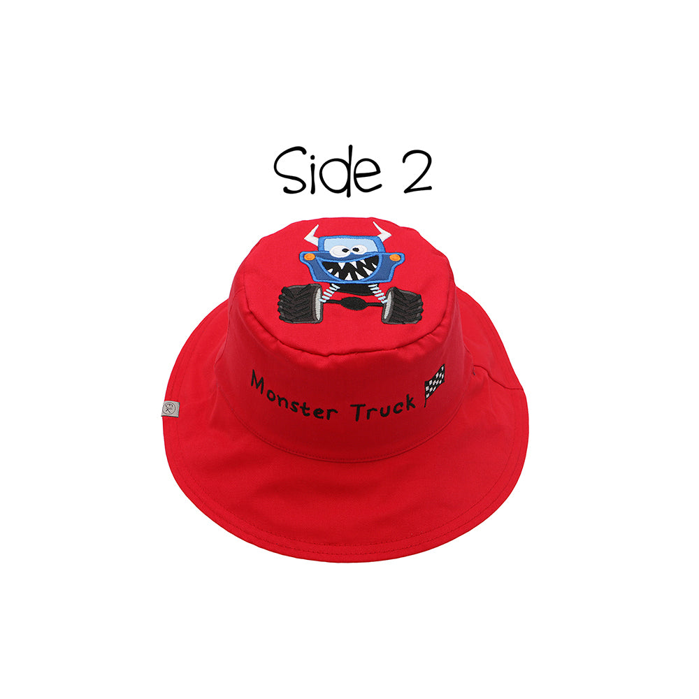 Καπέλο Διπλής Όψης UPF 50+ Monster/Car (Cotton)