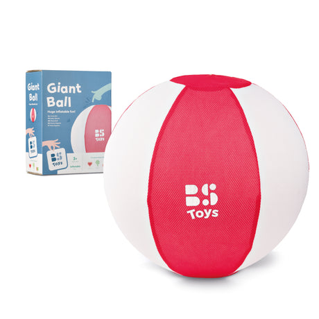 Bs Toys – Τεράστια Μπάλα (κόκκινο-λευκό)