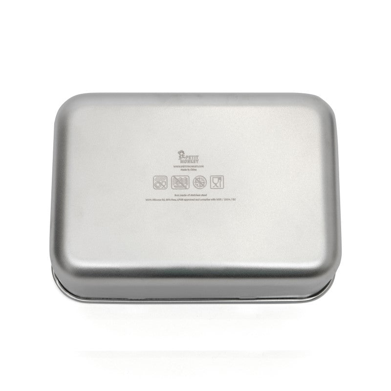Petit Monkey – Φαγητοδοχείο Stainless Steel Riley Baked Clay
