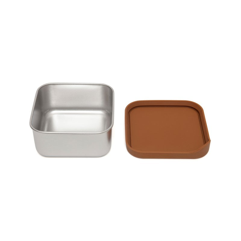 Petit Monkey – Φαγητοδοχείο Stainless Steel Mae Baked Clay