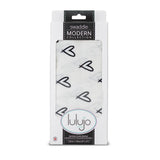 Lulujo Μουσελίνα Bamboo – Messy Heart Swaddling Blanket