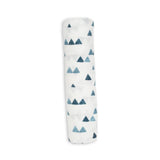 Lulujo Μουσελίνα Bamboo – Navy Triangles Swaddling Blanket