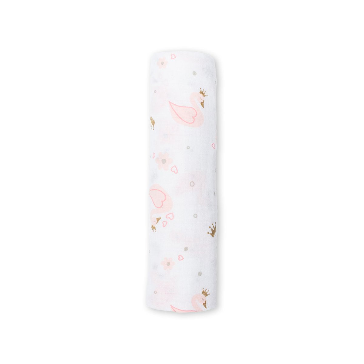 Lulujo Μουσελίνα – Swan Swaddling Blanket